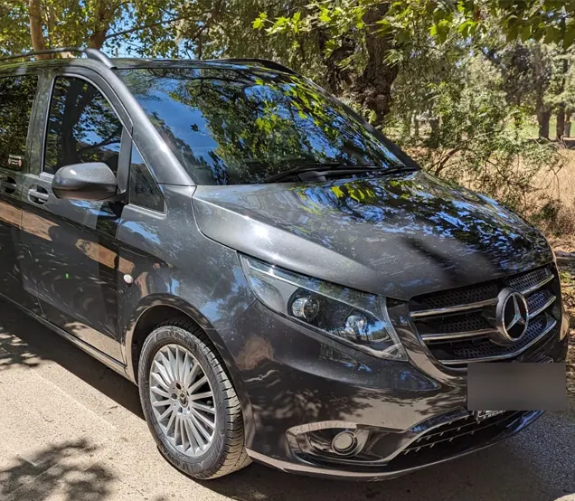 van 8 passagers transfert groupe paris